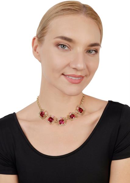 Coralline/Pink - To The Max - Konplott necklace